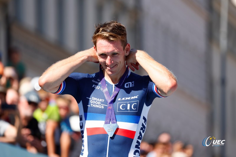 European Championships Munich 2022 - 2022 UEC Road Elite European Championships - Men's Road Race - 14/08/2022 - Arnaud Demare (FRA) - photo Luca Bettini/UEC/SprintCyclingAgency?2022